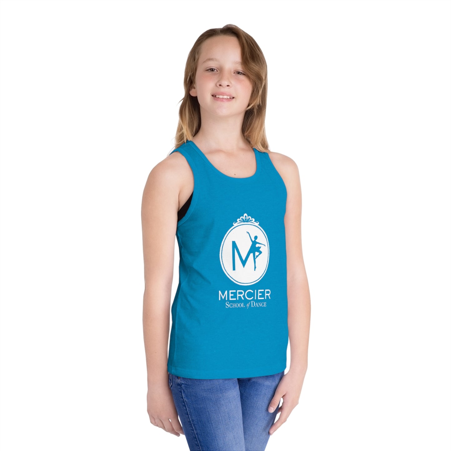 Mercier School Ballet Logo Kid's Jersey Tank Top