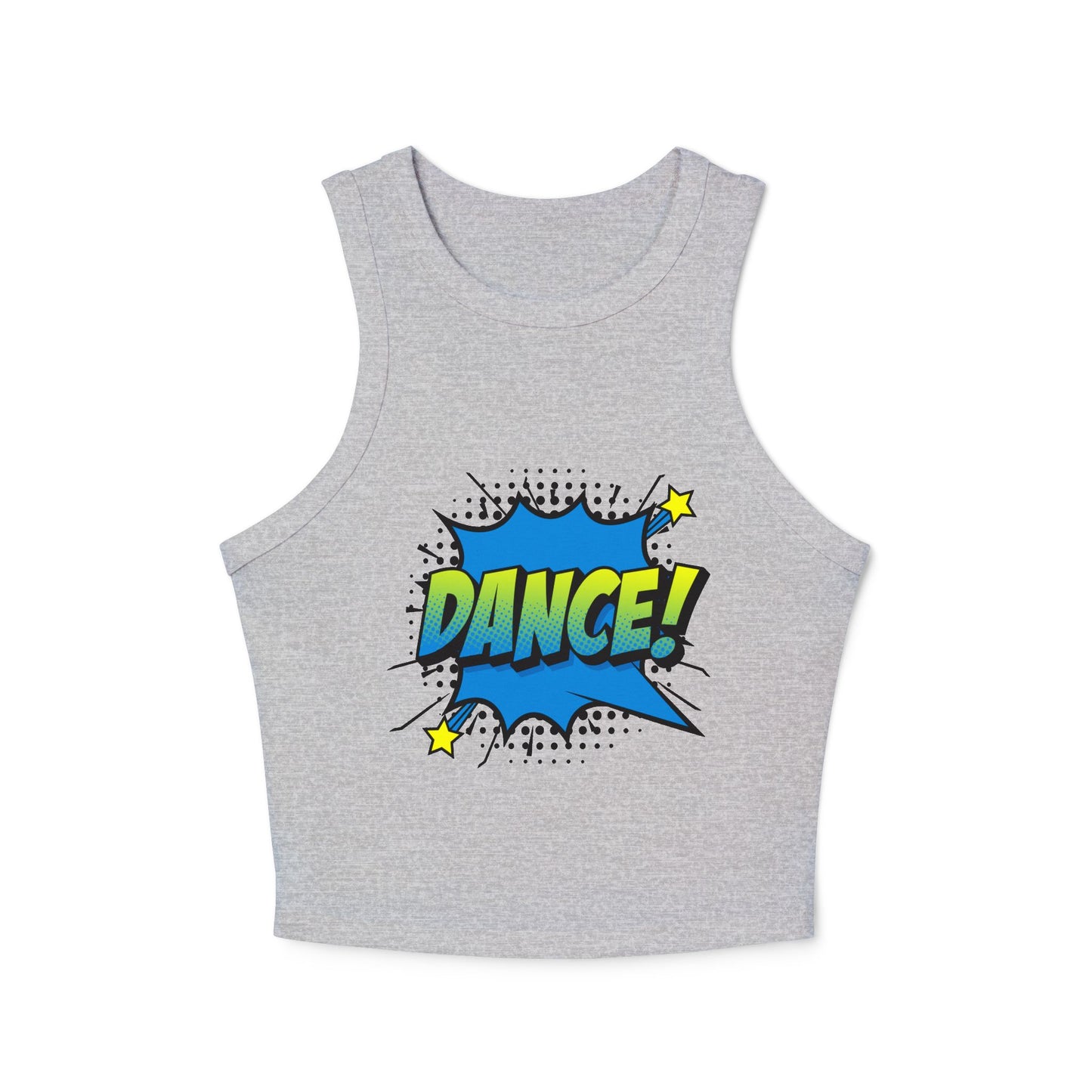 Comic Vibes - Dance! Women's Racer Tank