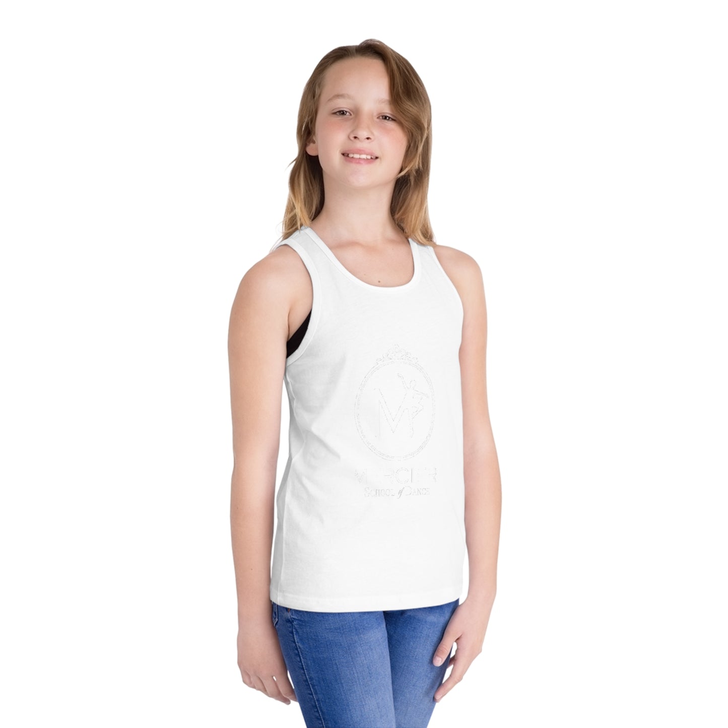 Mercier School Ballet Logo Kid's Jersey Tank Top