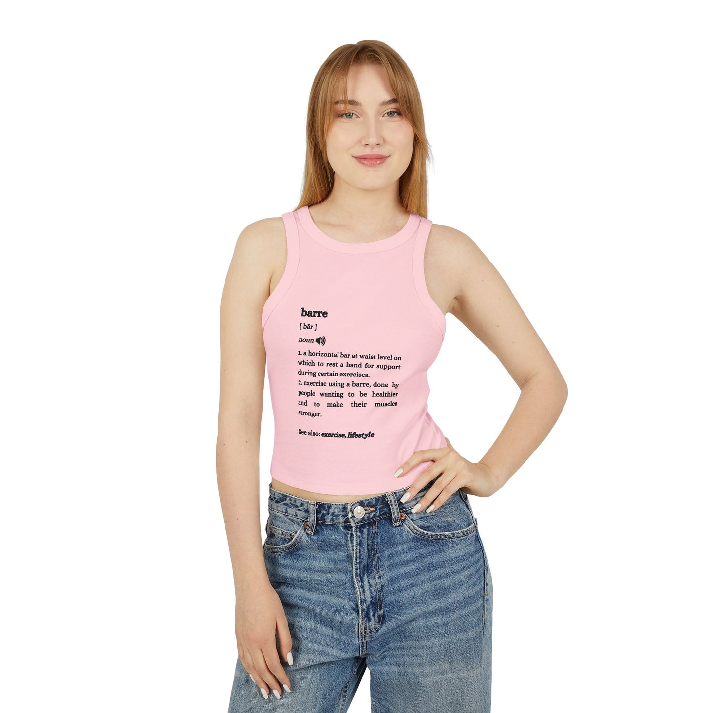 Definition Series Barre Racer Tank Top