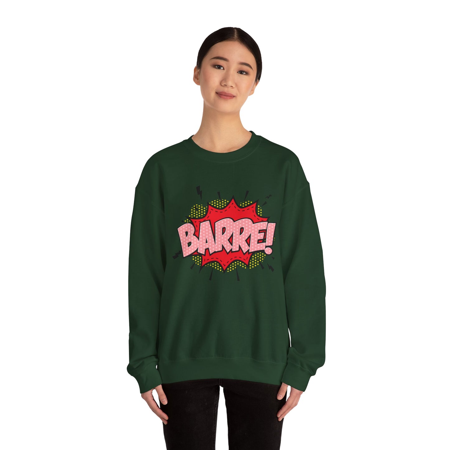 Comic Vibes - Barre! Crewneck Sweatshirt