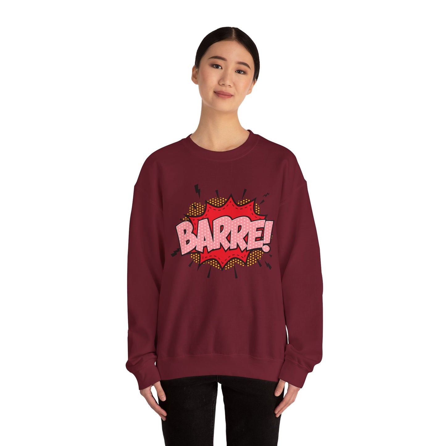 Comic Vibes - Barre! Crewneck Sweatshirt