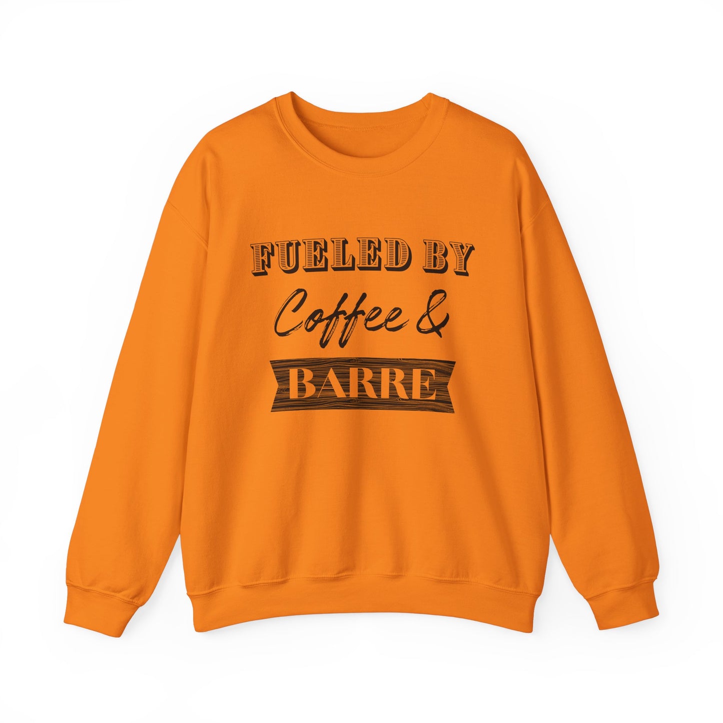 Fueled by Coffee and Barre Crewneck Sweatshirt