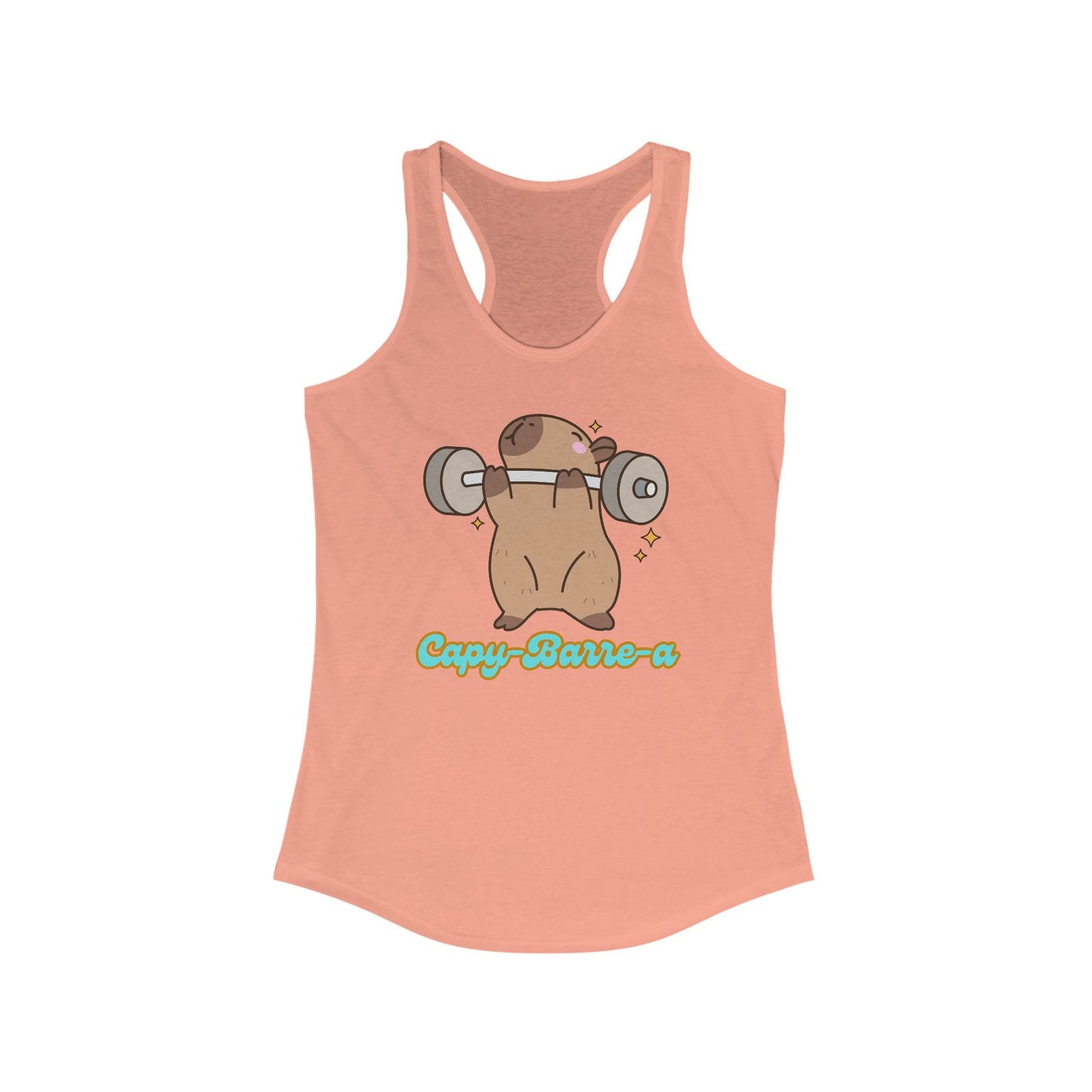 Capybara Barre Women's Racerback Tank