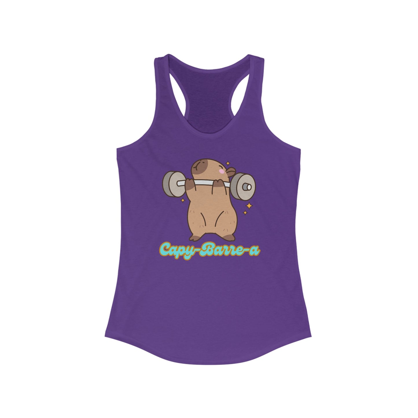 Capybara Barre Women's Racerback Tank