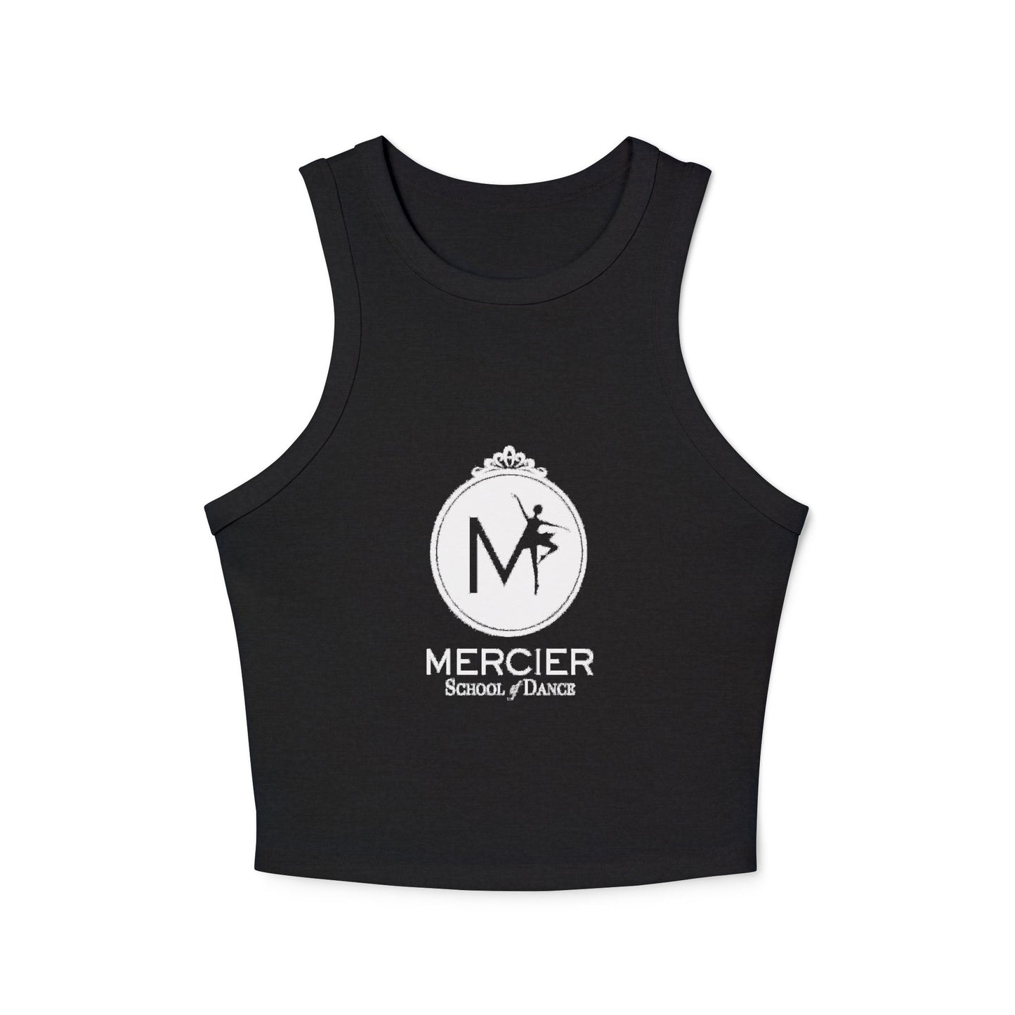 Mercier ballet logo Racer Tank Top