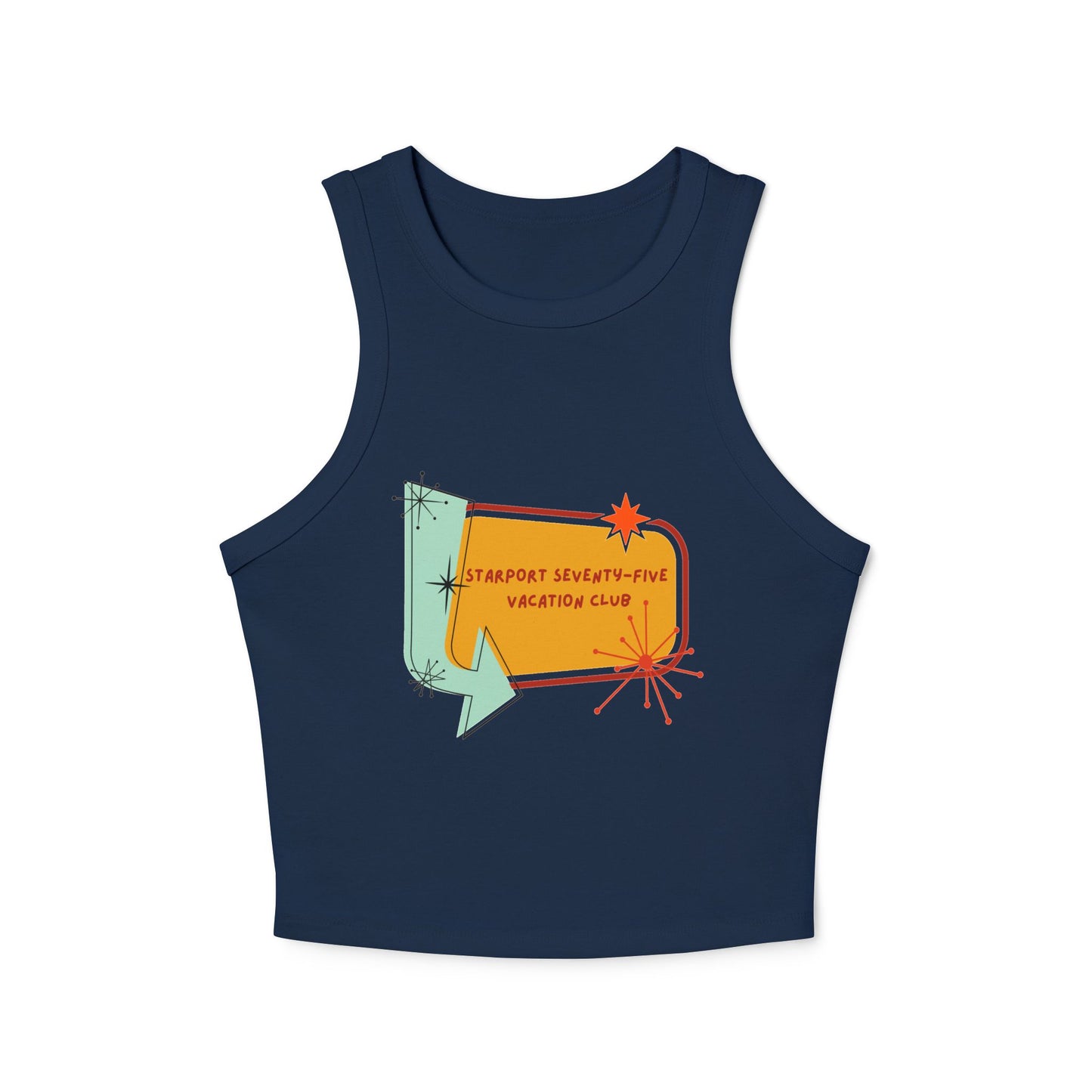 Women's Micro Rib Racer Tank Top