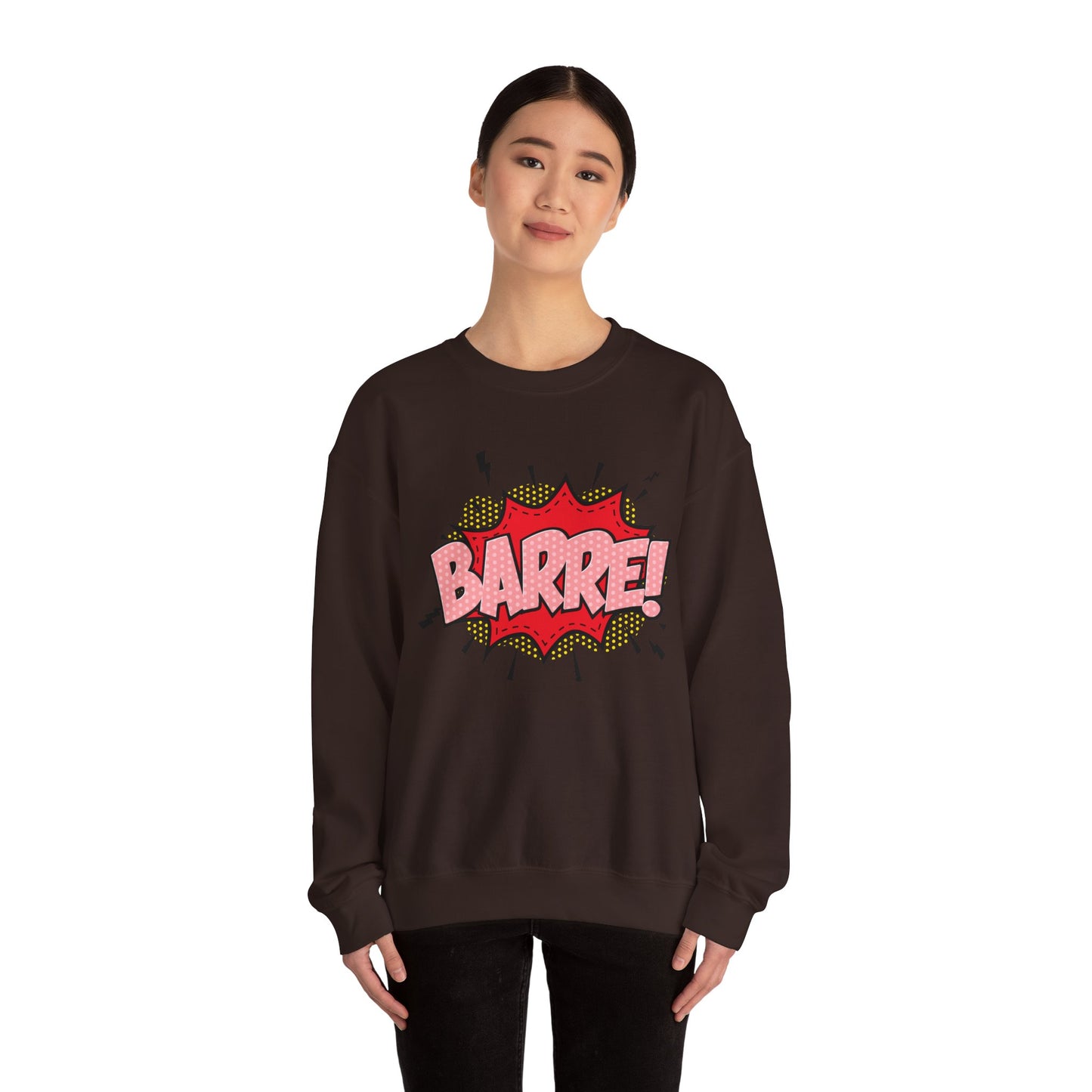 Comic Vibes - Barre! Crewneck Sweatshirt