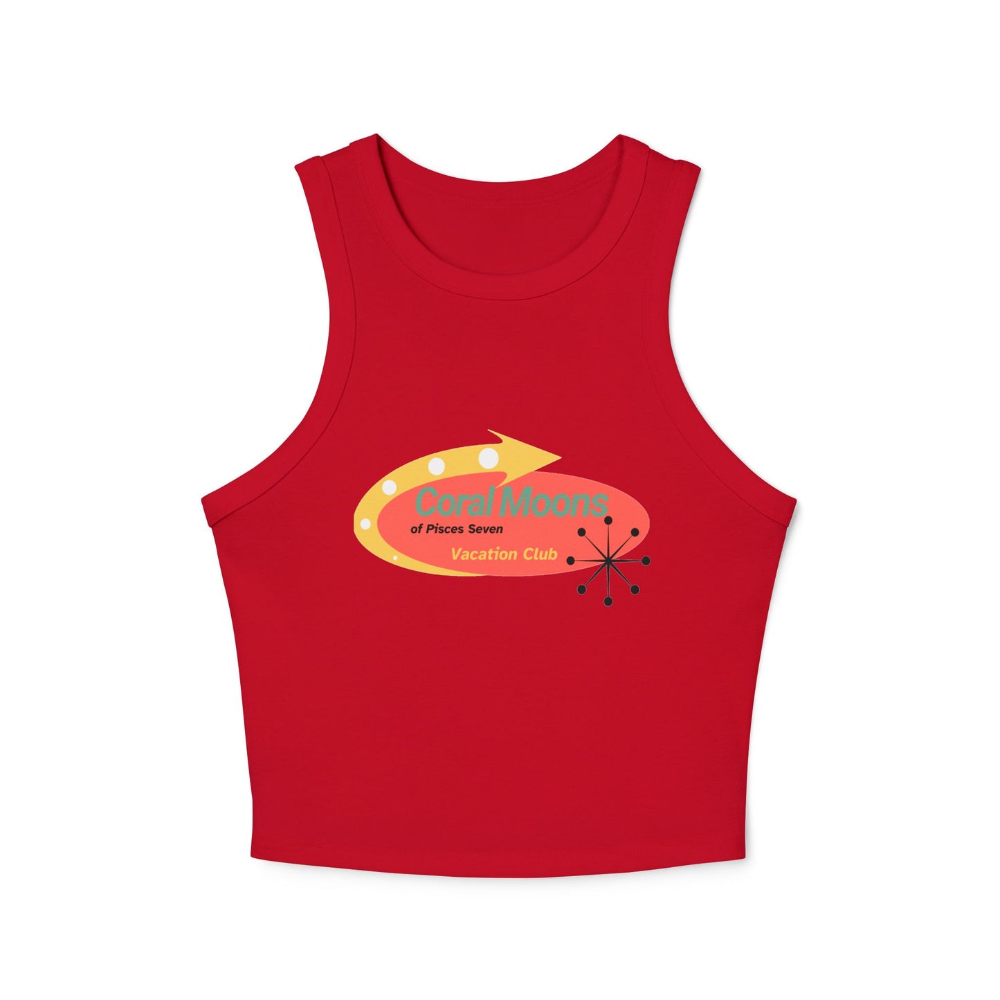 Vacation on the Coral Moons of Pisces Seven Tank Top