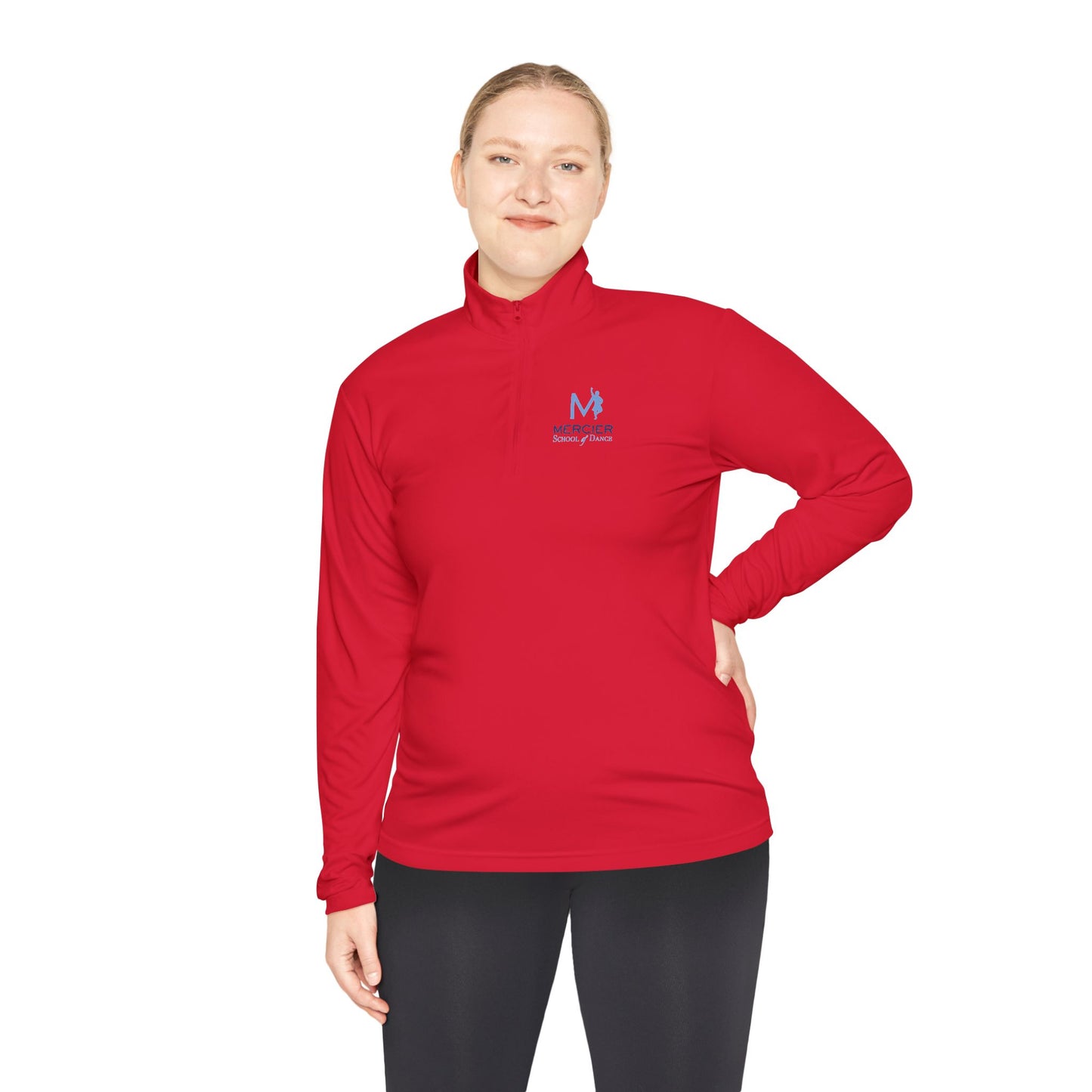 MSD Scottish Dance Logo Unisex Quarter-Zip Pullover