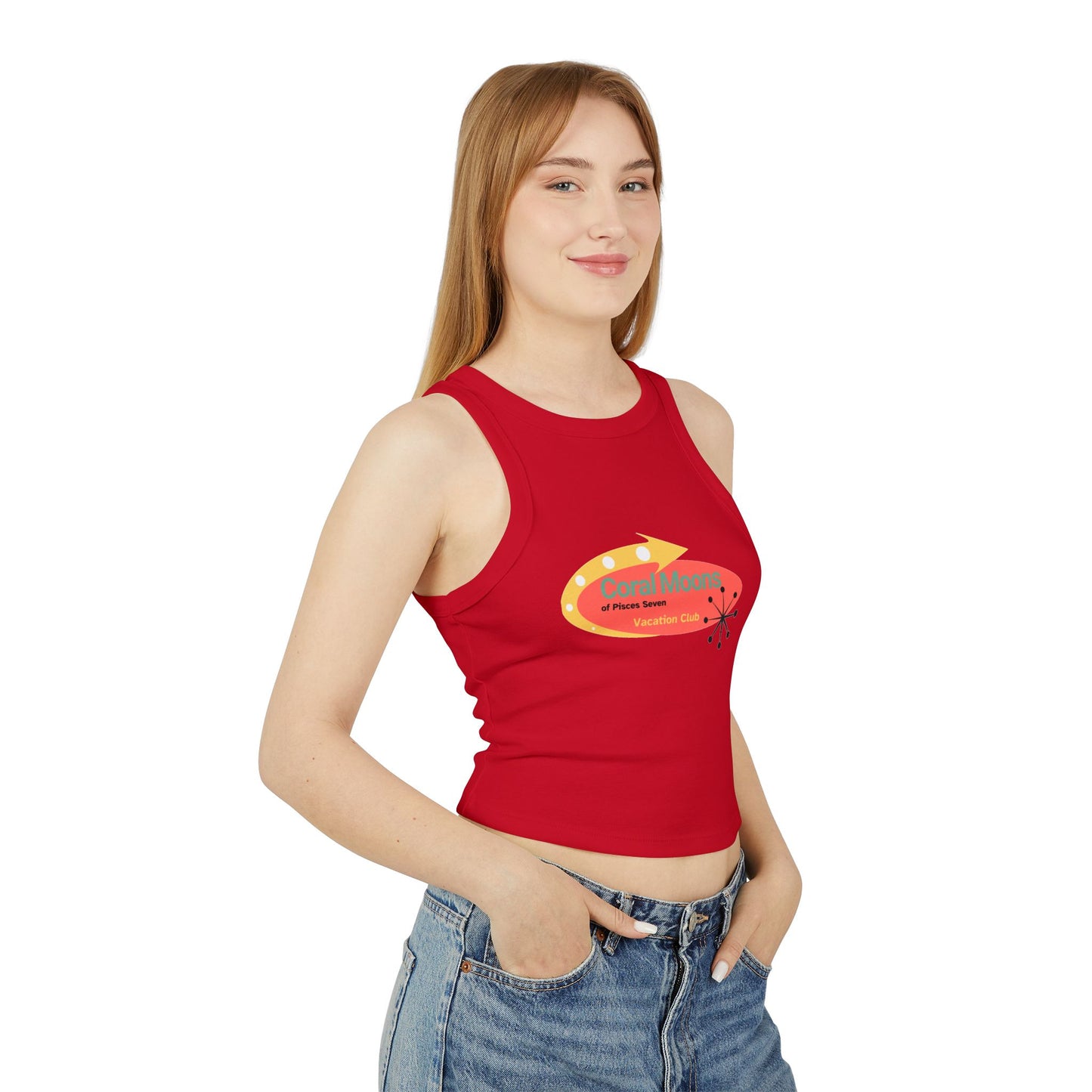Vacation on the Coral Moons of Pisces Seven Tank Top