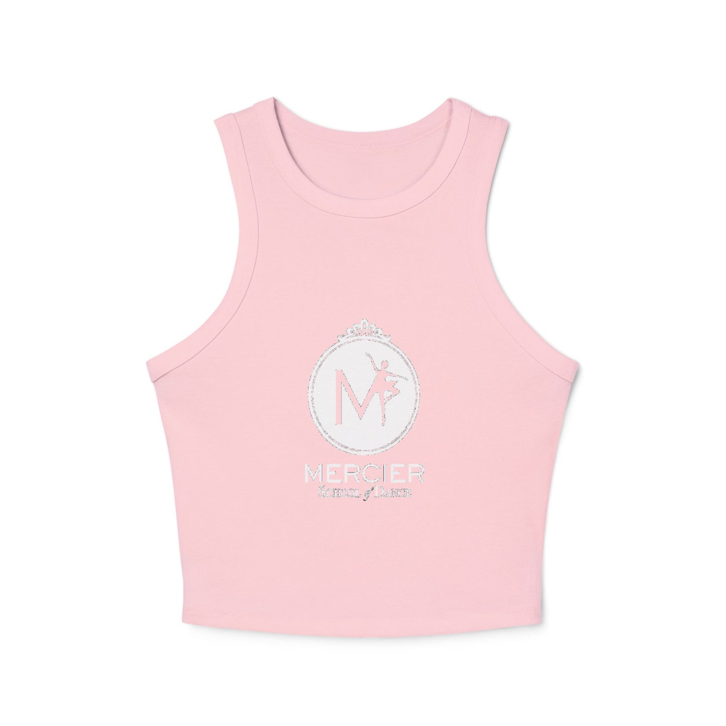 Mercier ballet logo Racer Tank Top
