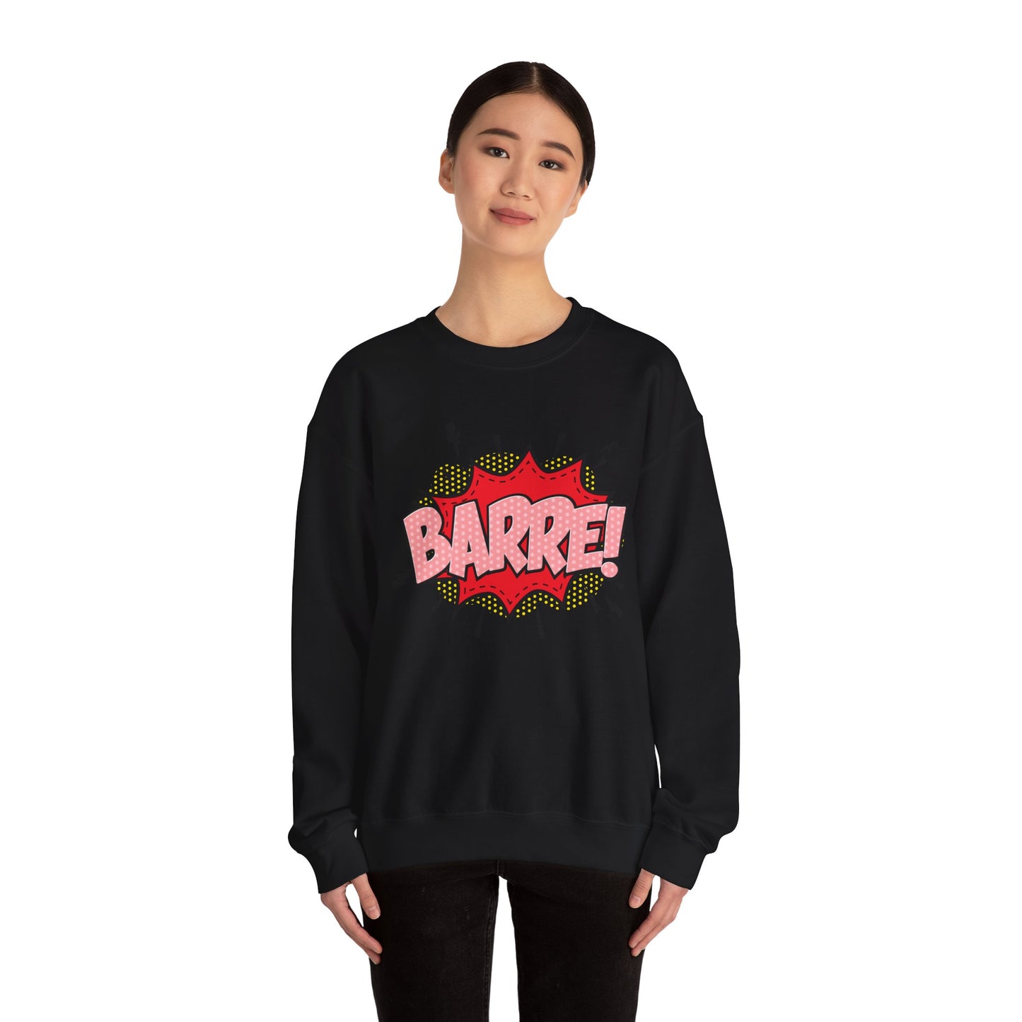 Comic Vibes - Barre! Crewneck Sweatshirt