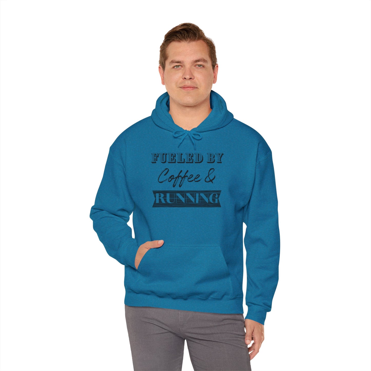 Fueled by Coffee and Running Hooded Sweatshirt