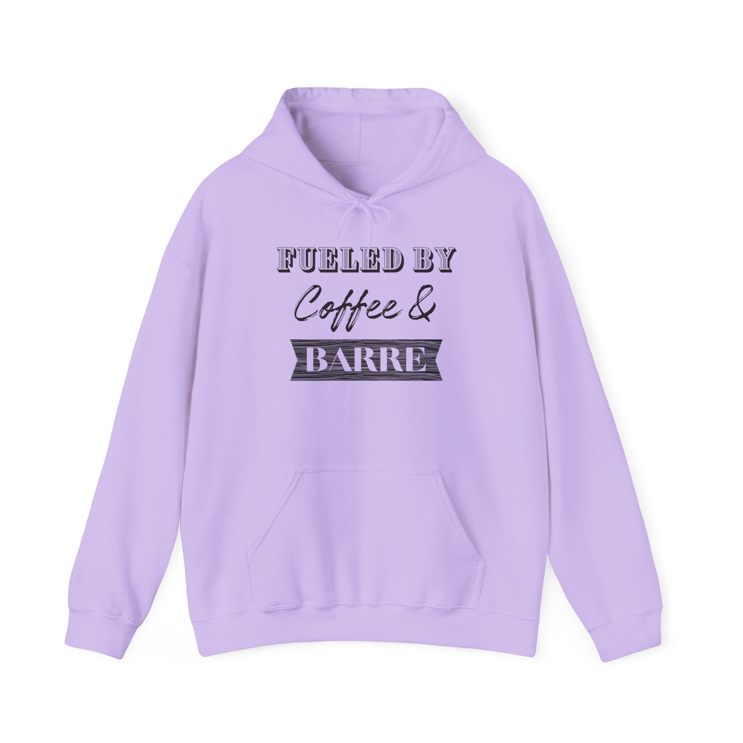 Fueled by Coffee and Barre Cozy Hooded Sweatshirt