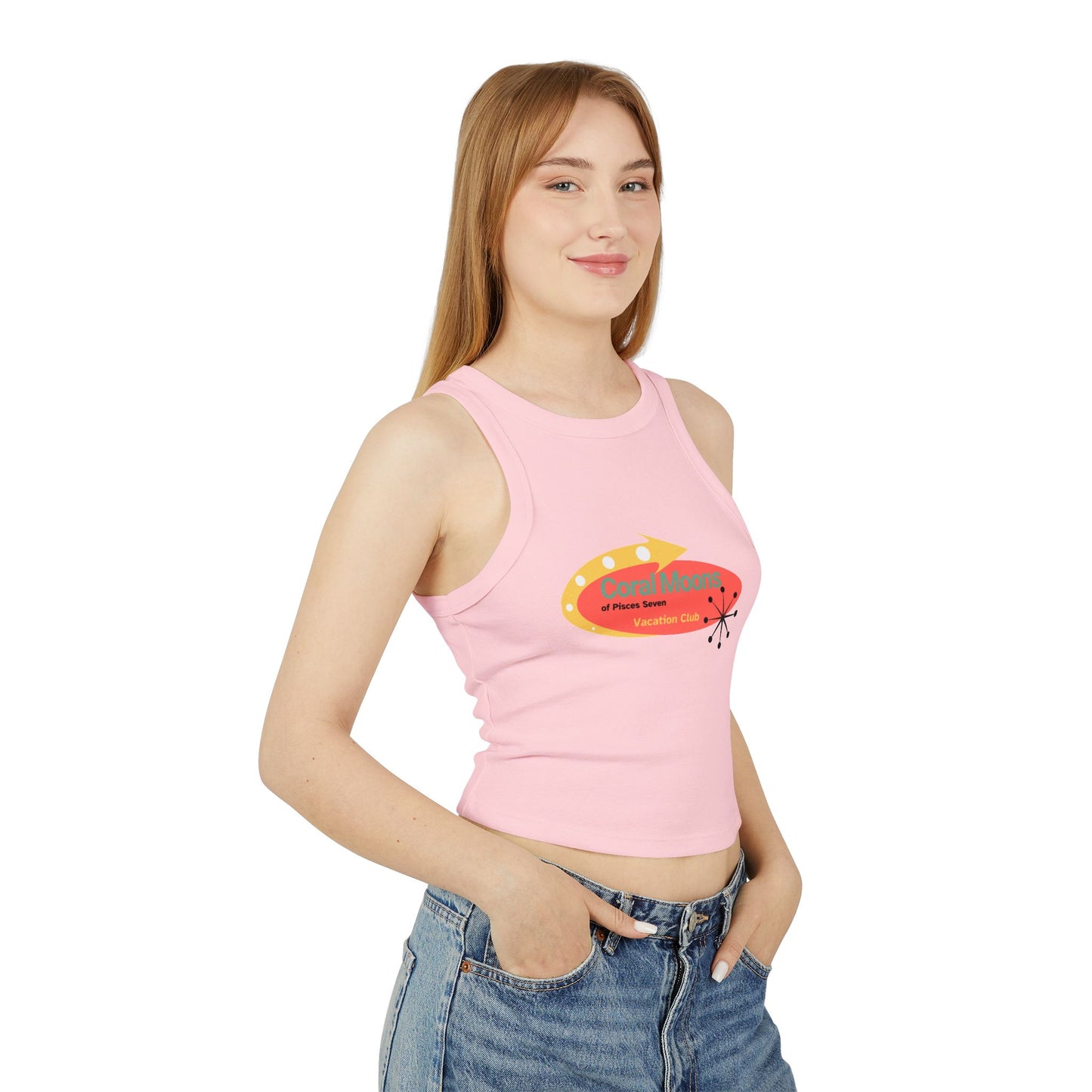 Vacation on the Coral Moons of Pisces Seven Tank Top