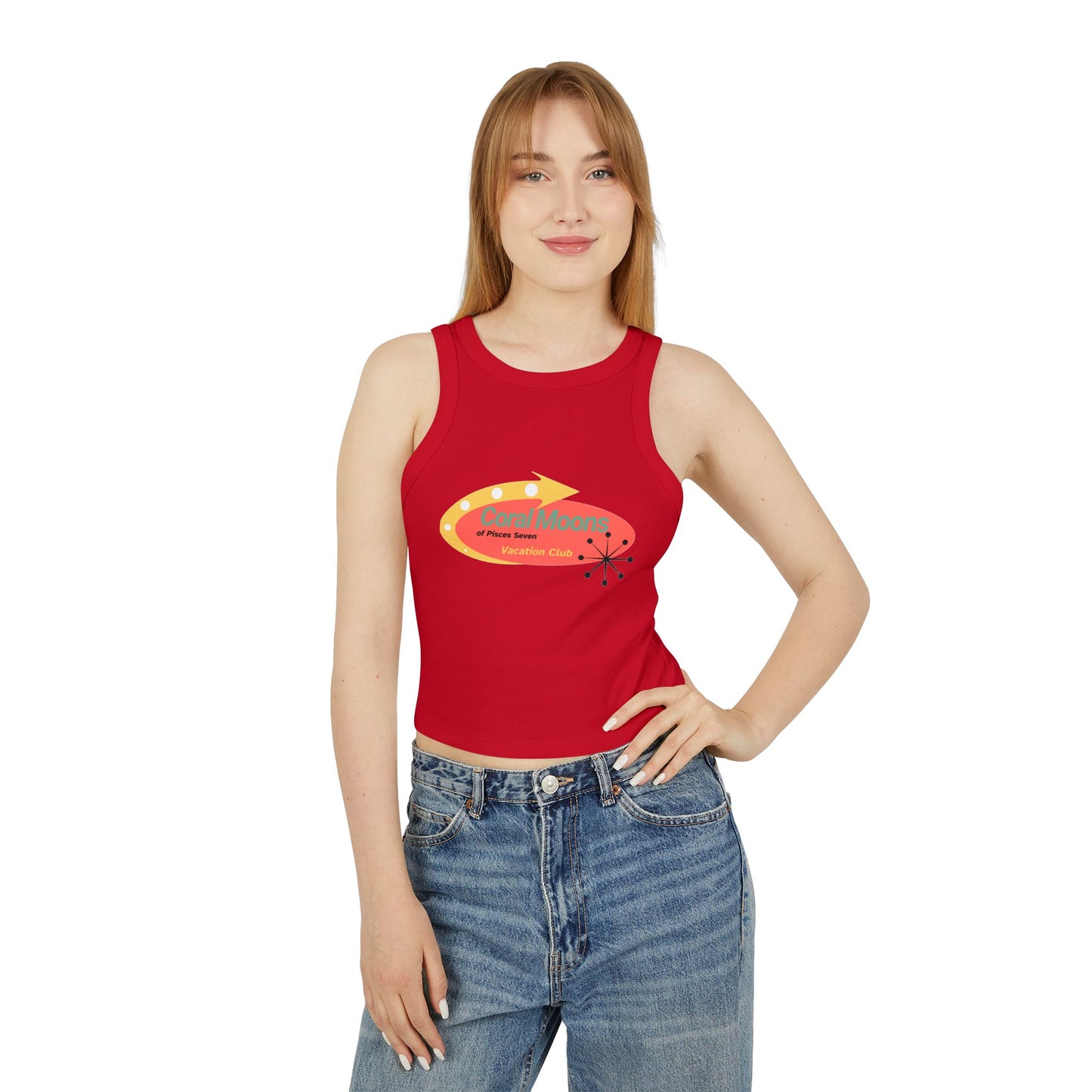 Vacation on the Coral Moons of Pisces Seven Tank Top