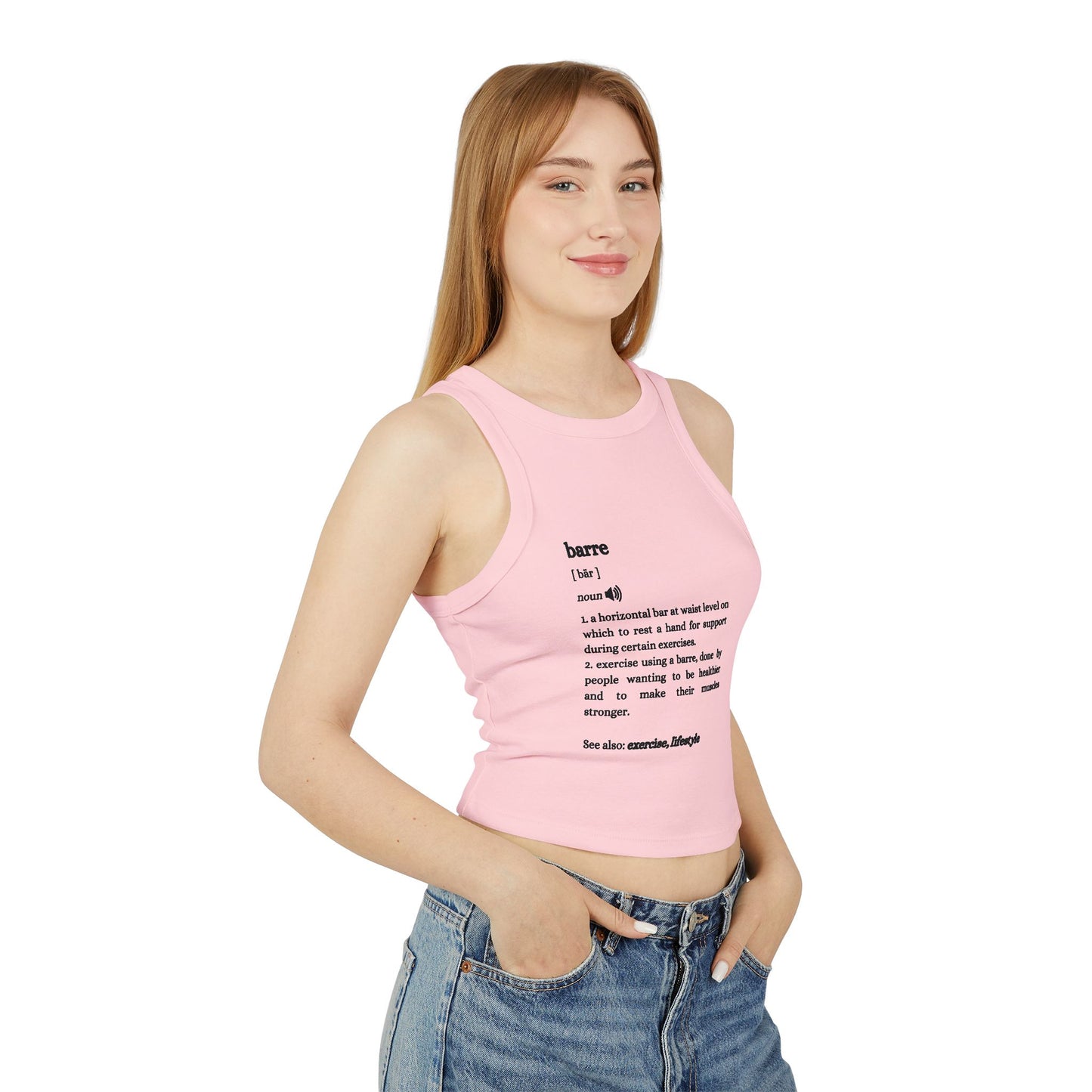 Definition Series Barre Racer Tank Top