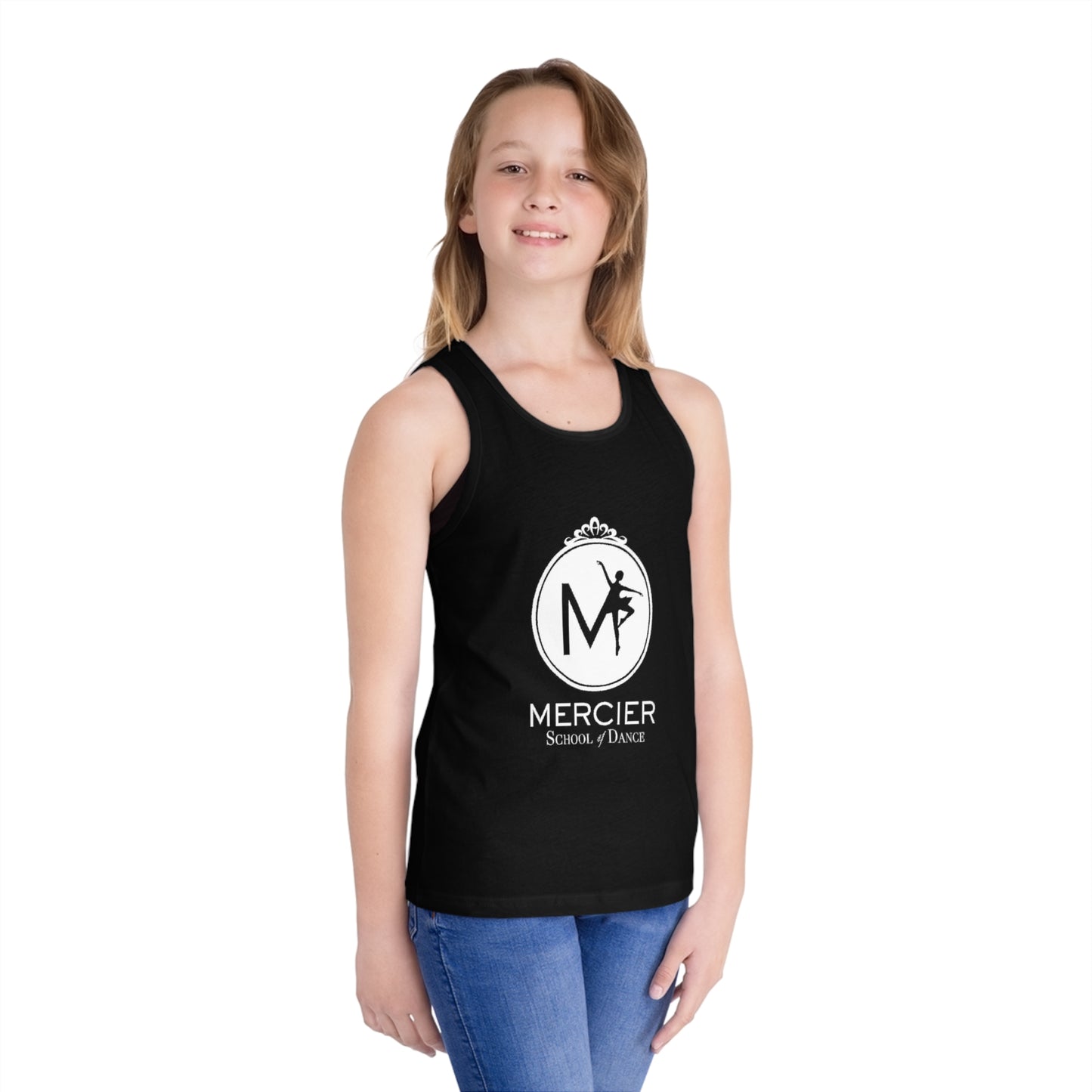 Mercier School Ballet Logo Kid's Jersey Tank Top