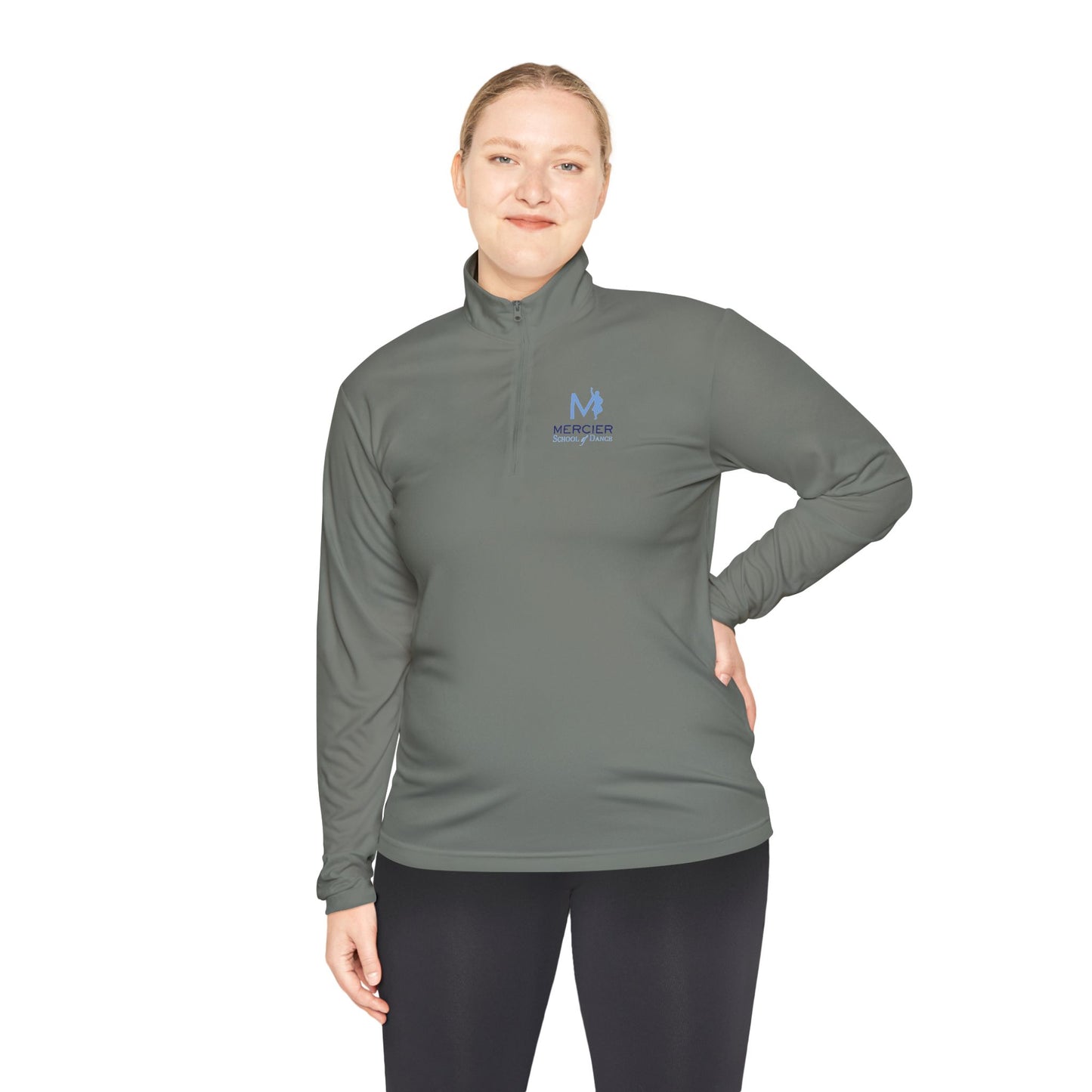 MSD Scottish Dance Logo Unisex Quarter-Zip Pullover