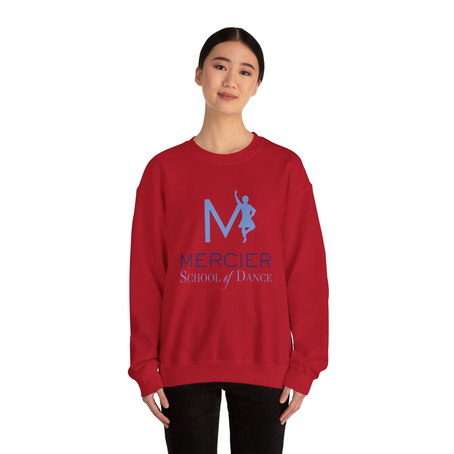 Mercier School Scottish Dance logo - Crewneck Sweatshirt