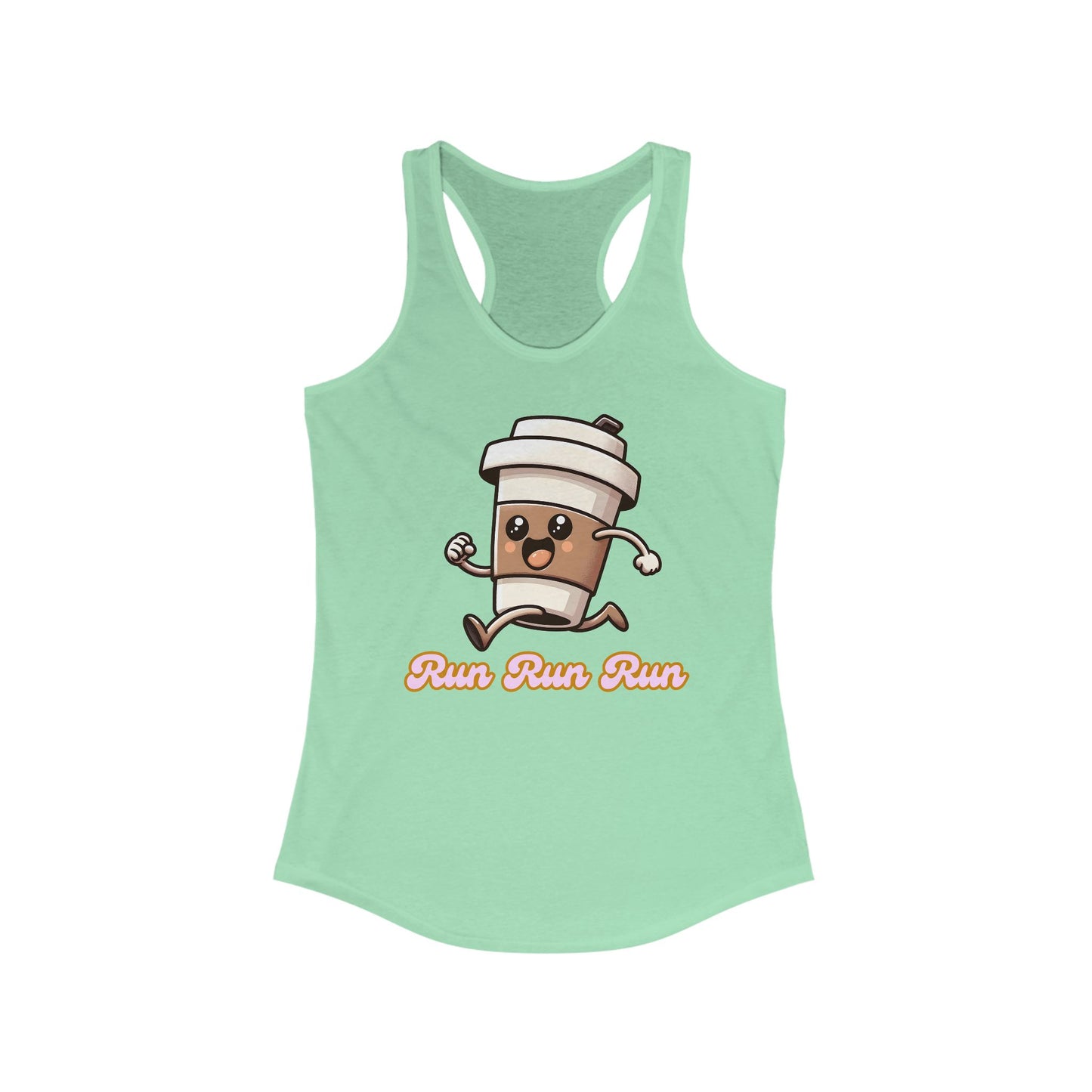 Coffee on the Run Racerback Tank