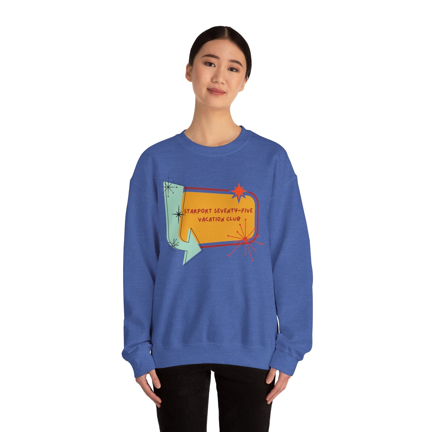 Retro Magic Cozy Crewneck Sweatshirt