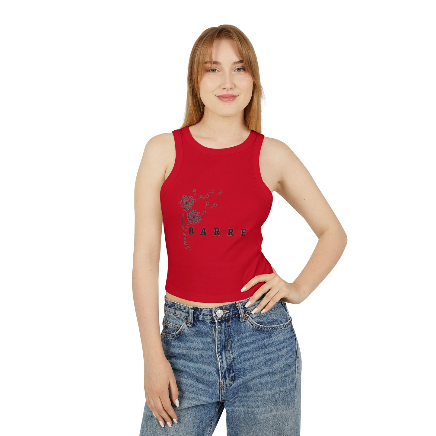Dandelion Wishes Racer Tank Top