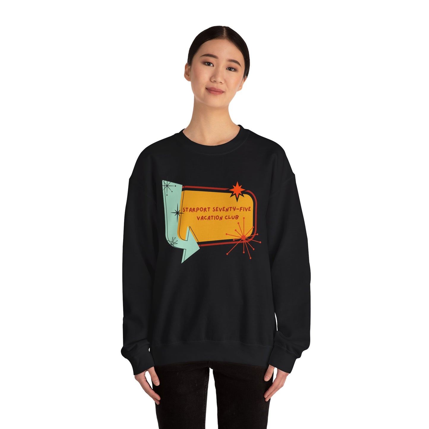 Retro Magic Cozy Crewneck Sweatshirt