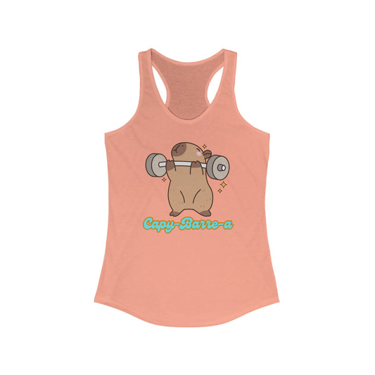 Capybara Barre Women's Racerback Tank