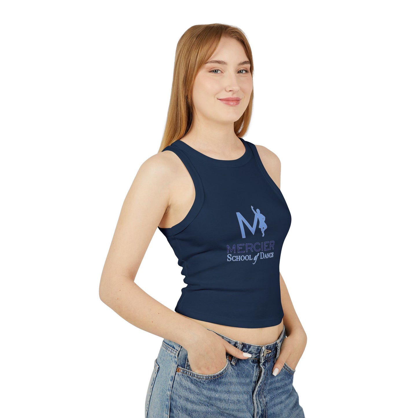 Mercier Scottish Logo Racer Tank Top