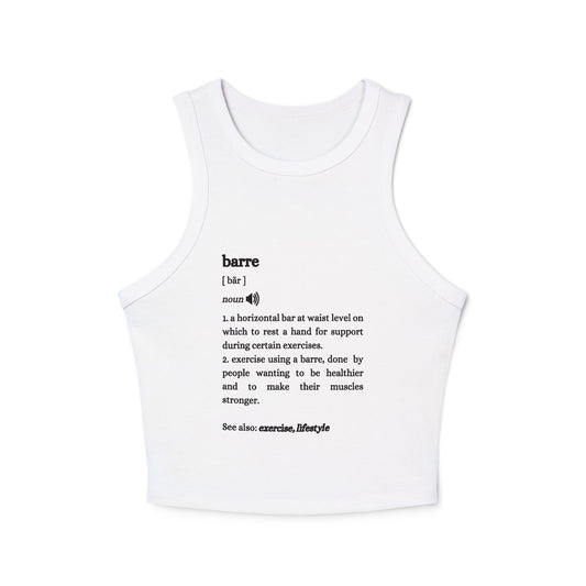 Definition Series Barre  Racer Tank Top
