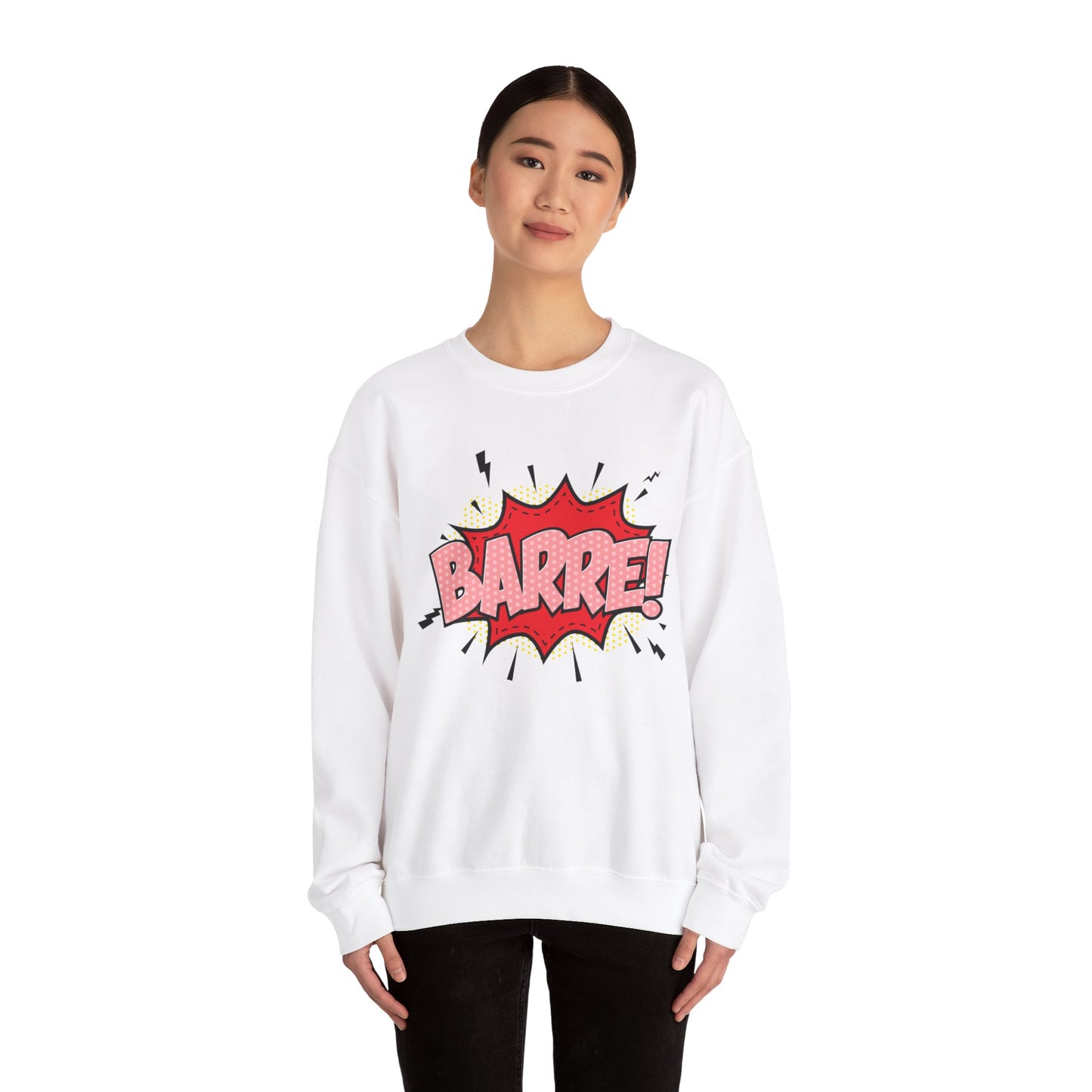 Comic Vibes - Barre! Crewneck Sweatshirt