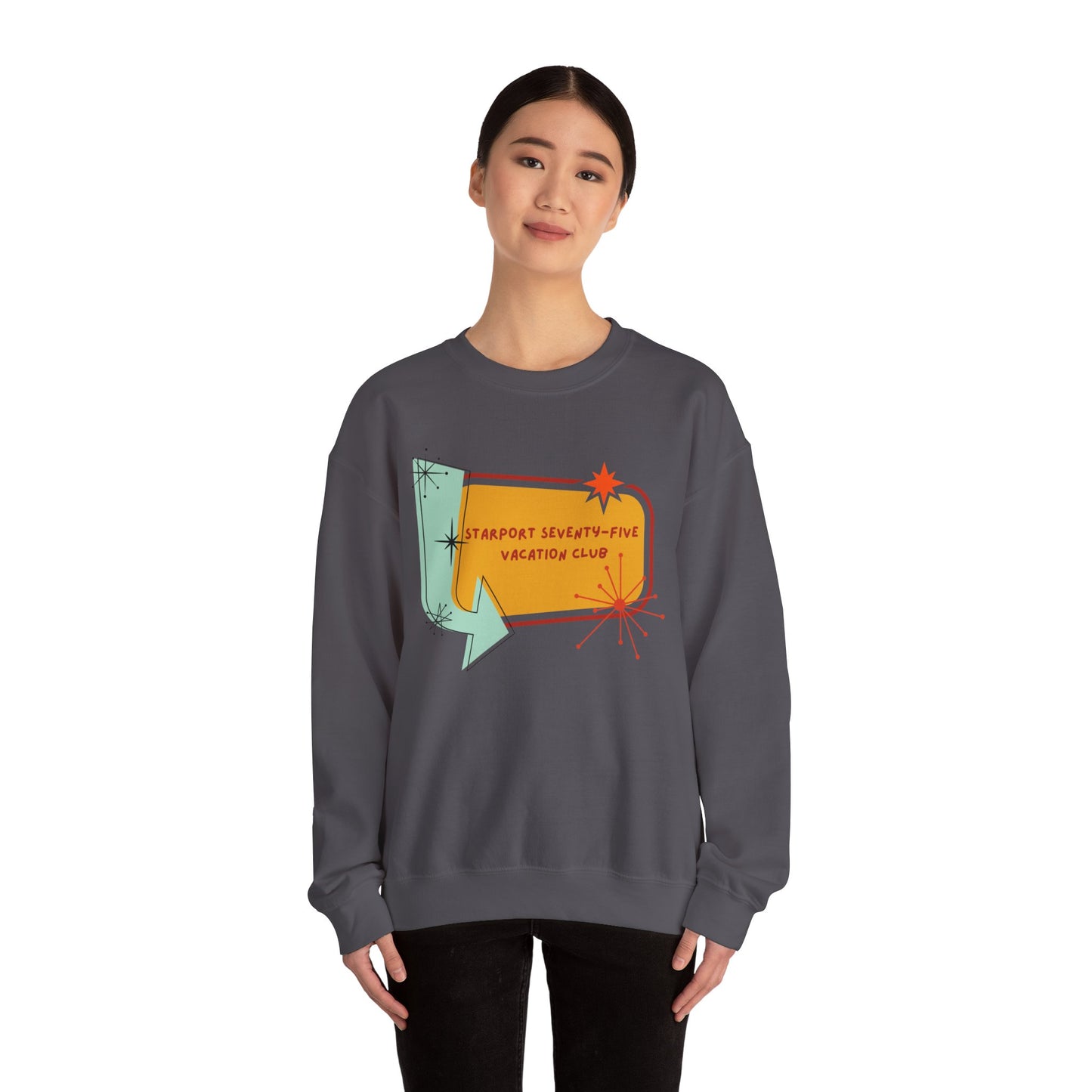 Retro Magic Cozy Crewneck Sweatshirt
