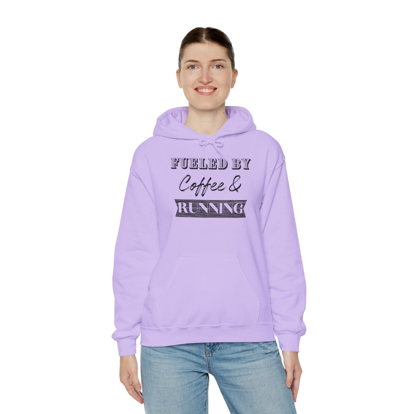Fueled by Coffee and Running Hooded Sweatshirt