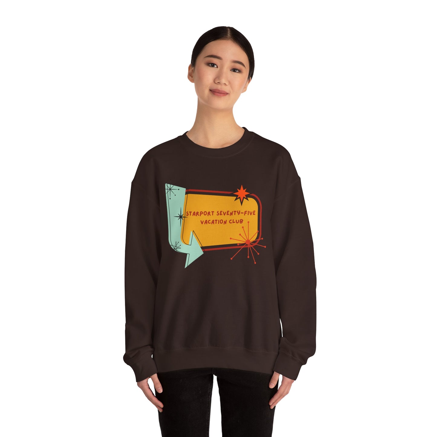 Retro Magic Cozy Crewneck Sweatshirt